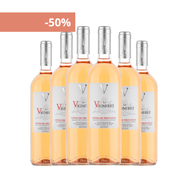 Le Vigneret Rosé Bio 2022 AOP Côtes de Provence au Château La Vivonne