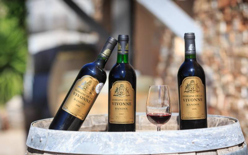 Dégustation verticale de Bandol rouge les 7,8, 9, 13,14 et 15  juin