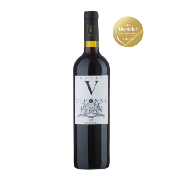 Bandol Rouge 2019 élaboré par le Domaine de La Vivonne dans le Var est médaillé Or au concours Decanter 2023